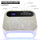 Cordless UV Nail Lamp, Rechargeable UV Gel Nail Light, Sparkling Rhinestones Diamond UV Light, Professional Fast Curing Nail Dryer With 3 Timers Touch Control Auto Sensor For Salon & Home