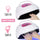 LED UV Lamp Nail Dryer 57 PCS LEDs Fast Drying Nail Gel Polish Manicure Gel Lamp With Motion Sensing LCD Display