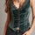 Spliced Lace Slim-Fit Tank Top With A Spicy Chic Vibe